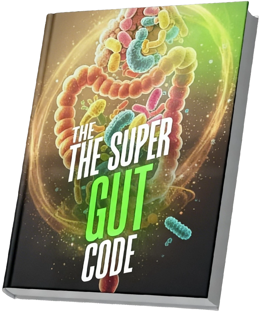 Bonus 1 – The Super Gut Code ebook: how to use gut microbiome optimization to enhance brain clarity, eliminate fog, and boost mental energy in HoneyPezil buyers