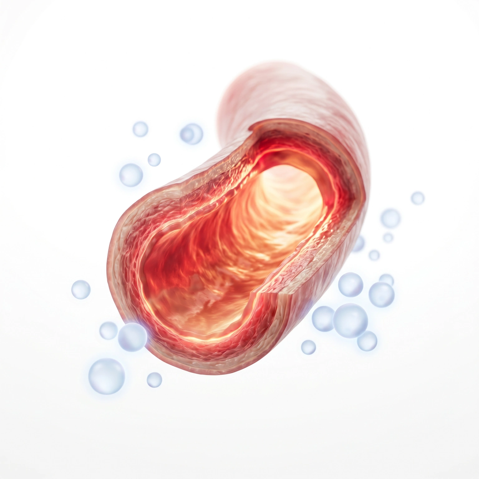 L-Arginine amino acid – HoneyPezil ingredient that converts to nitric oxide for cerebral blood vessel dilation and improved brain oxygen delivery