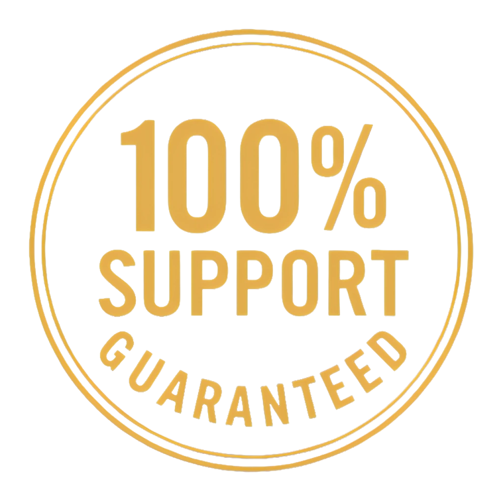 HoneyPezil satisfaction support and guarantee badge – backed by US-based customer service, secure checkout, and unconditional 60-day money-back protection